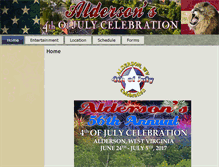 Tablet Screenshot of alderson4th.com